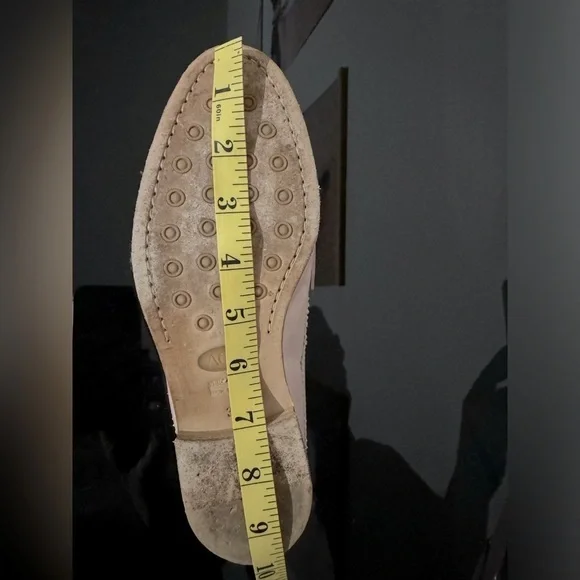 AGL Preppy Blush Patent Leather Penny Loafer Mule Slides Size 6 / EU 36 - Picture 12 of 13